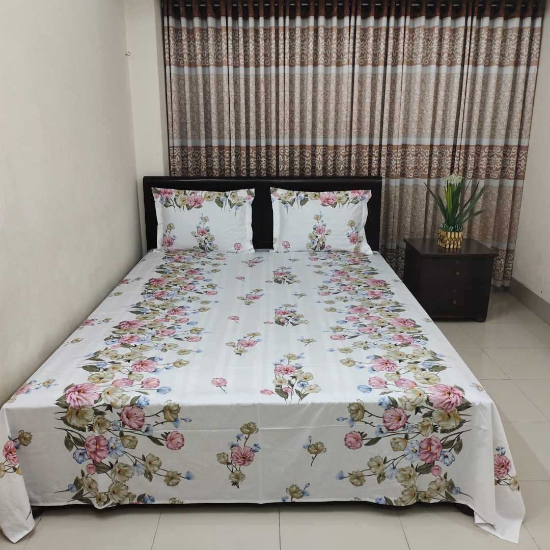 100%,Cotton,Twill,Bed,Sheet