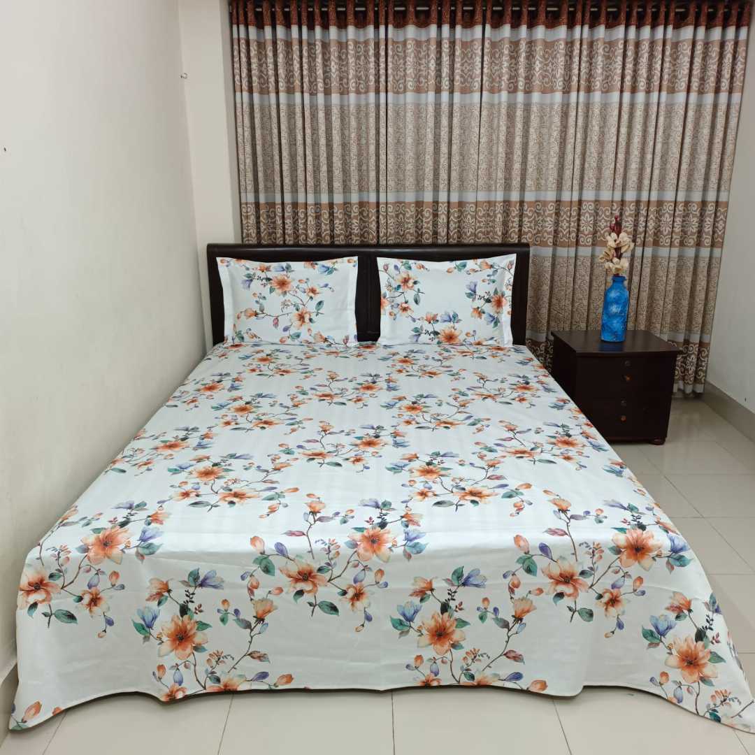 100%,Cotton,Twill,Bed,Sheet