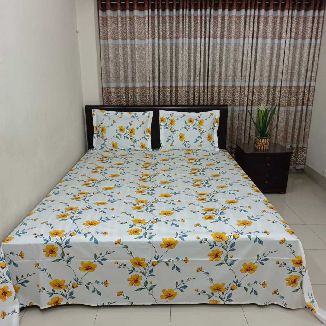 100%,Cotton,Twill,Bed,Sheet