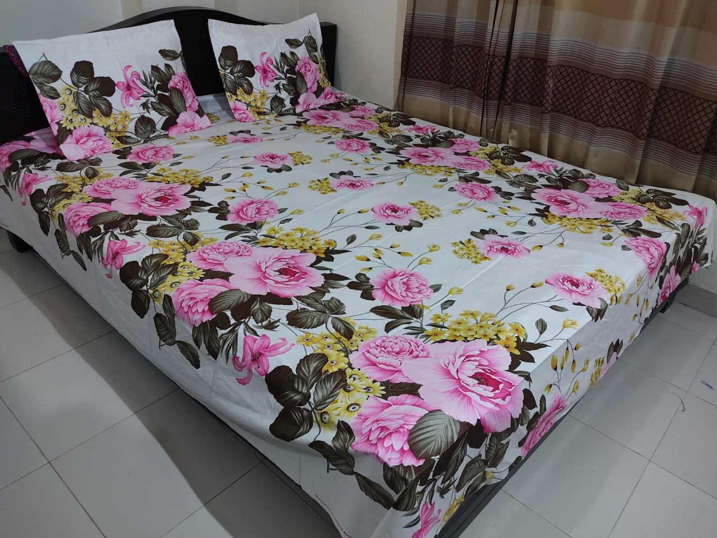 100%,Cotton,Twill,Bed,Sheet