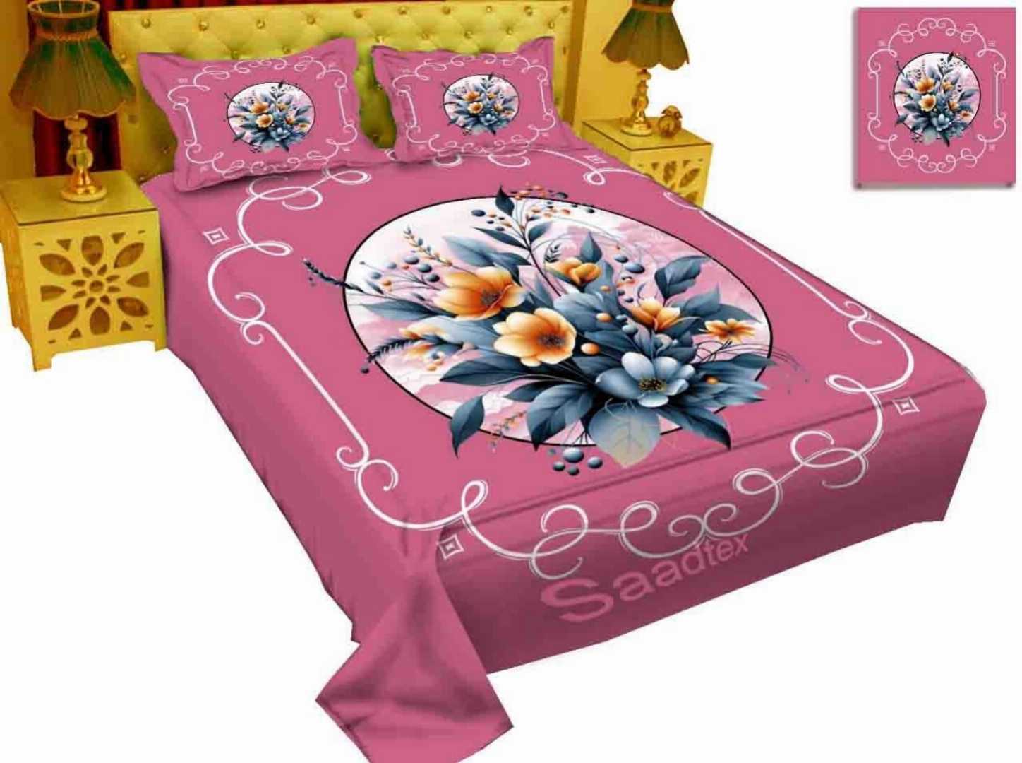 King,Size,Hometex,Bed,Sheet,Set