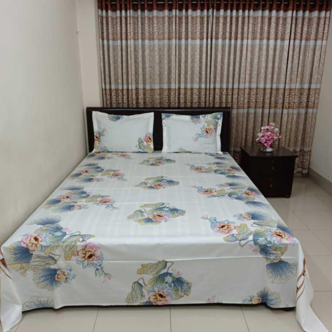 লাক্সারি,অরিজিনাল,টুয়েল,কটন,বেডশিট