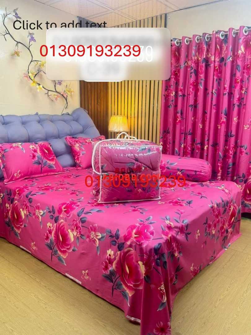 ৫,পিছ,সেট,প্রিমিয়াম,কোয়ালিটি,টুইল,কটন,ফেব্রিক্স,কমফোর্টার