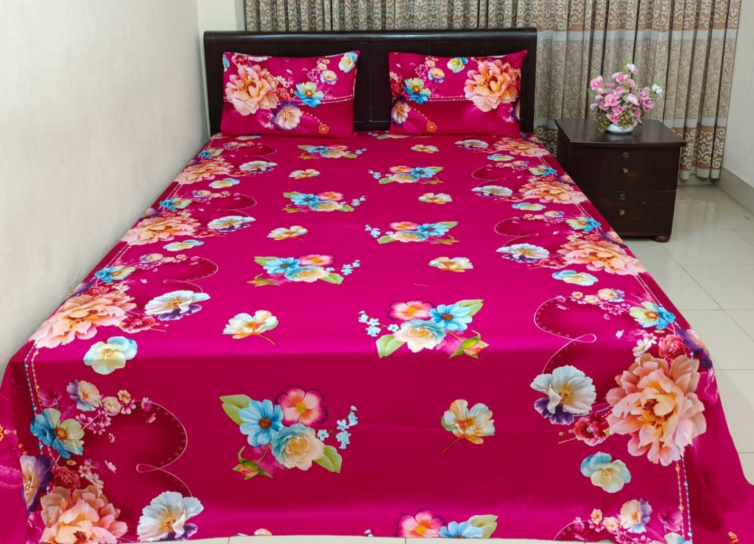 লাক্সারি,অরিজিনাল,টুয়েল,কটন,বেডশিট