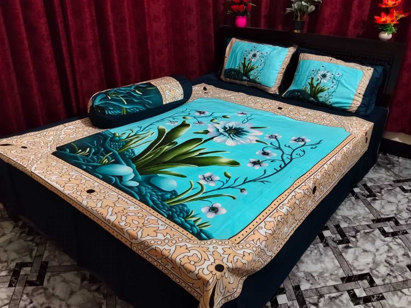 King,Size,Hometex,Bed,Sheet,Set