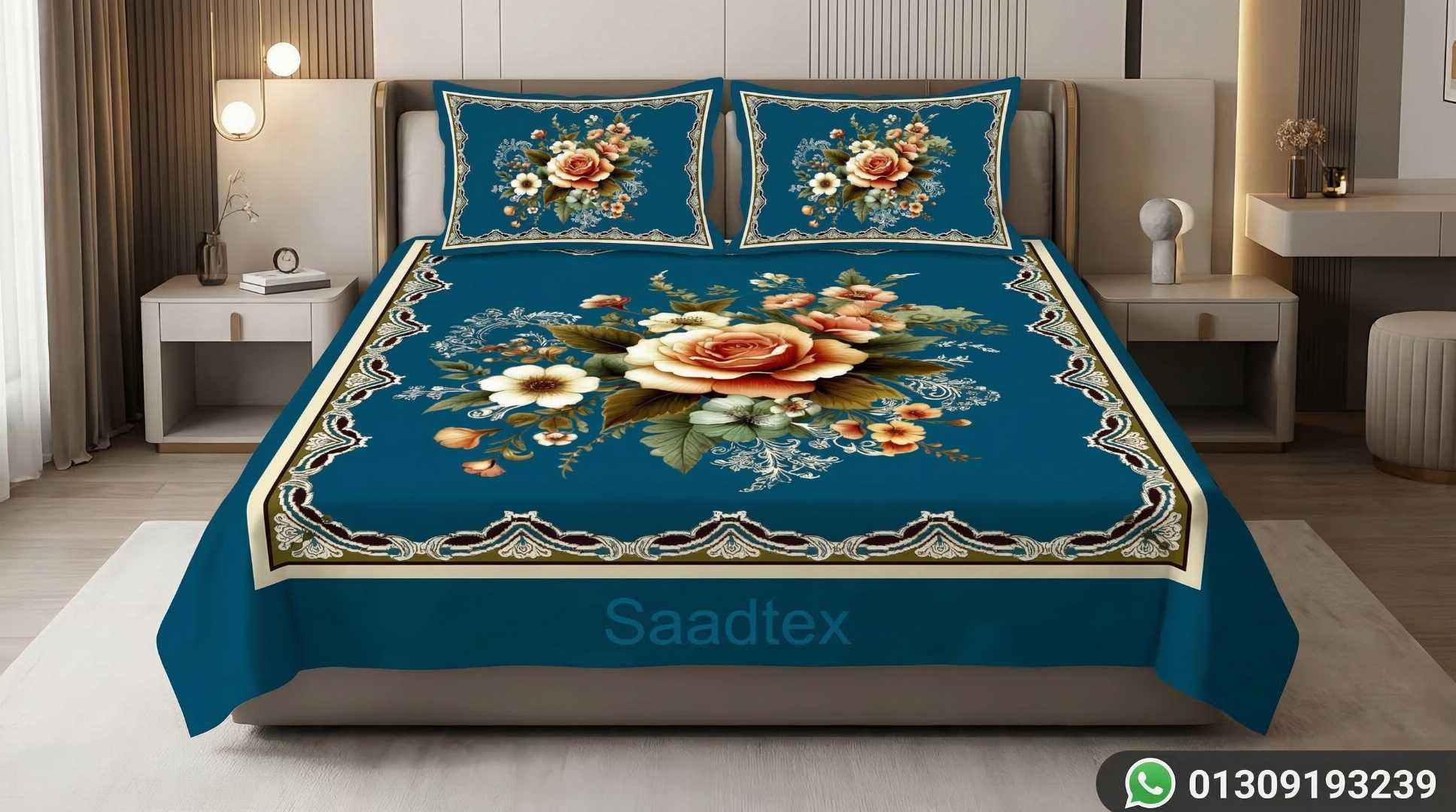 #LuxuryBedsheet #KingSizeBedsheet #PremiumBedsheet #HomeDecor #BedsheetBD