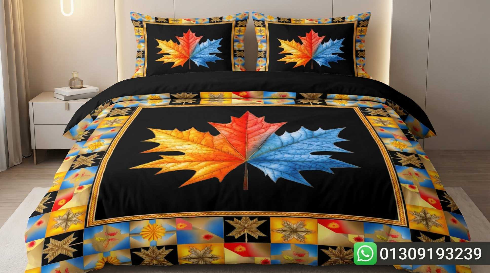 <meta name="title" content="King Size 3D Floral Cotton Bed Sheet Set | Luxury Bed Sheet Bangladesh">

<meta name="description" content="Premium quality king size 3D floral printed bed sheet made wi