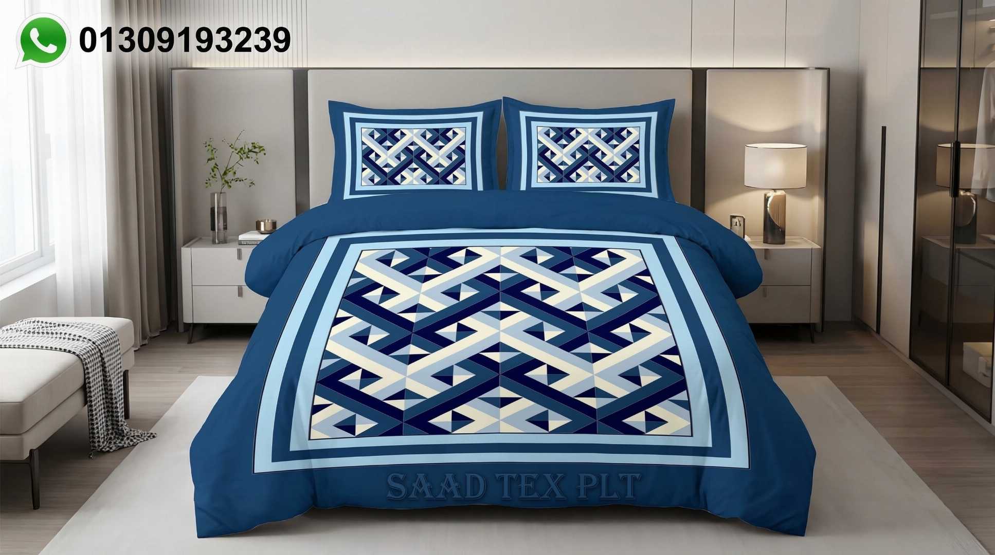 <meta name="title" content="King Size 3D Floral Cotton Bed Sheet Set | Luxury Bed Sheet Bangladesh">

<meta name="description" content="Premium quality king size 3D floral printed bed sheet made wi