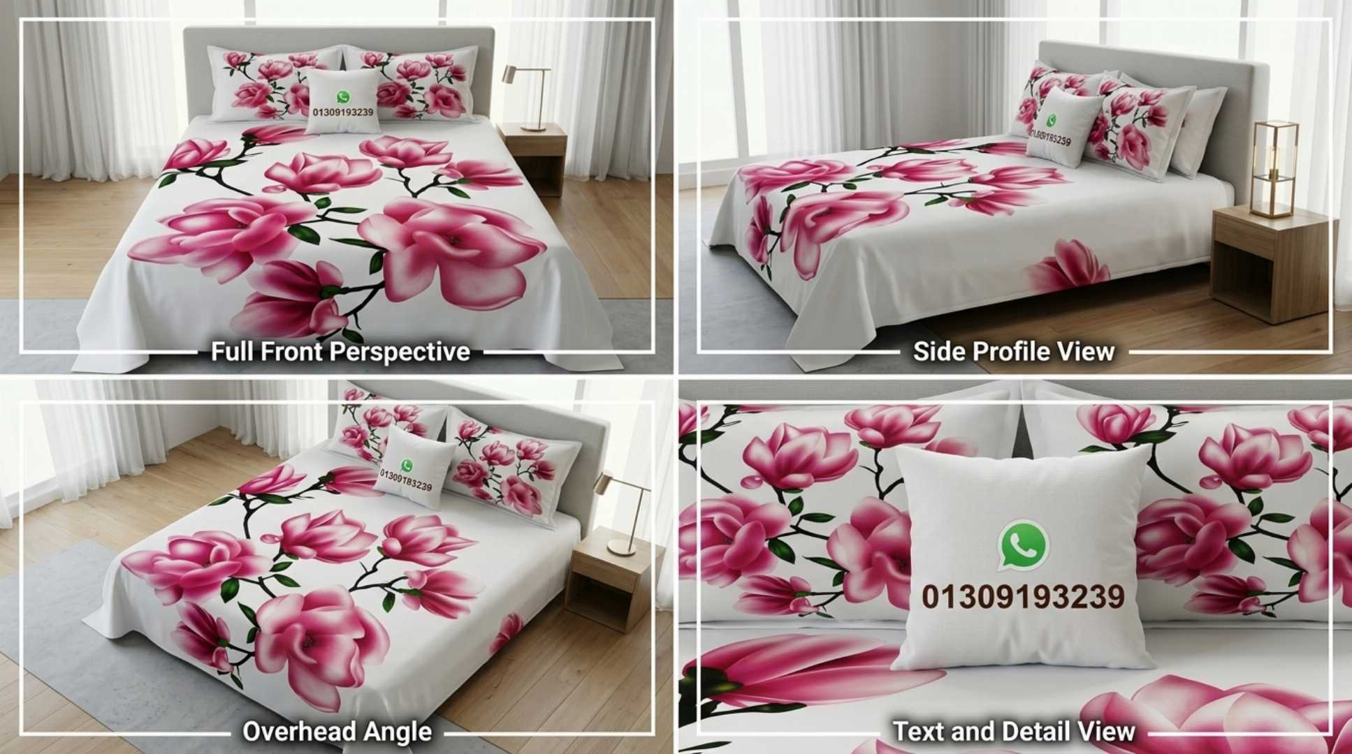 #LuxuryBedsheet #KingSizeBedsheet #PremiumBedsheet #HomeDecor #BedsheetBD
