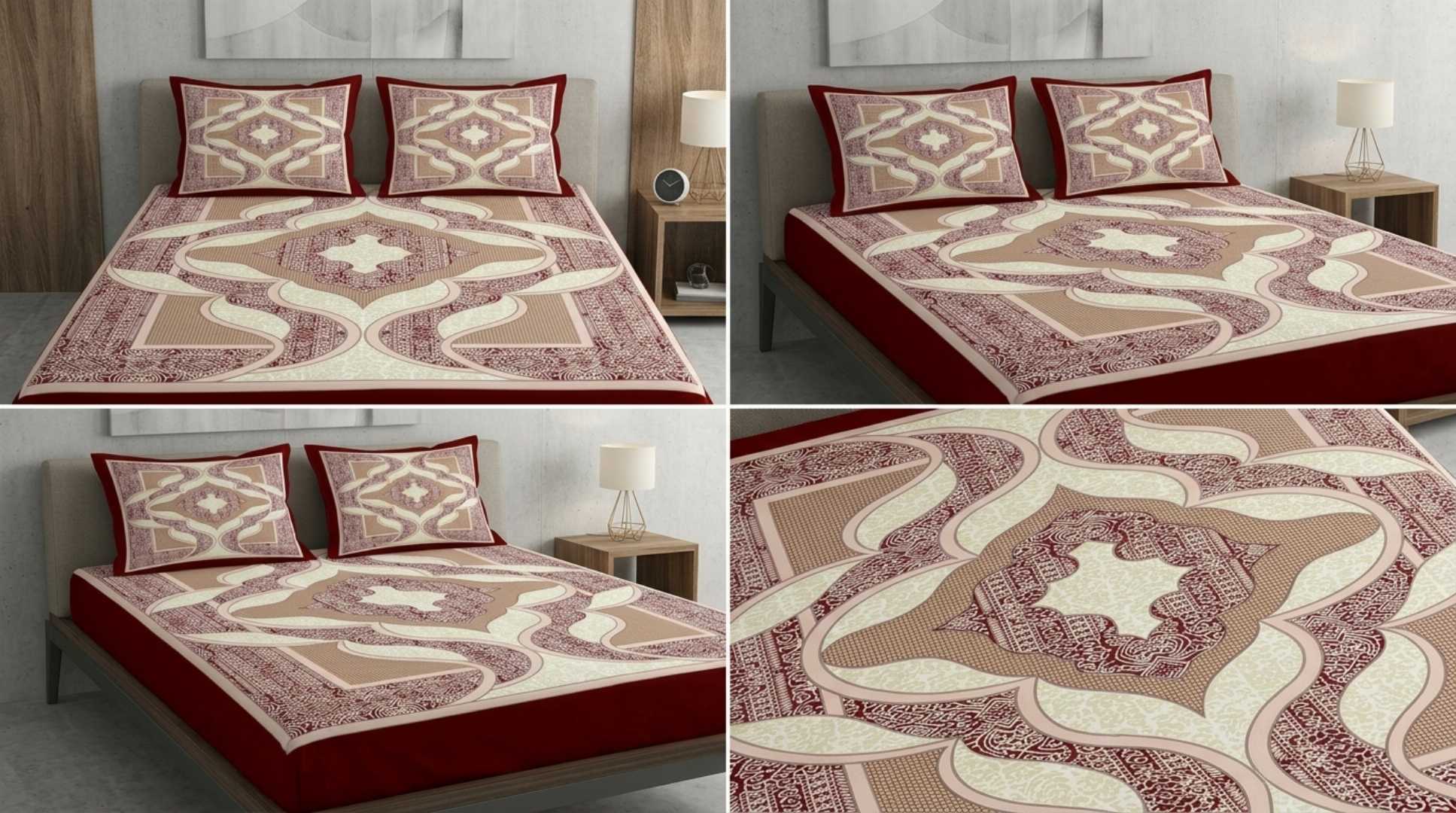 #LuxuryBedsheet #KingSizeBedsheet #PremiumBedsheet #HomeDecor #BedsheetBD