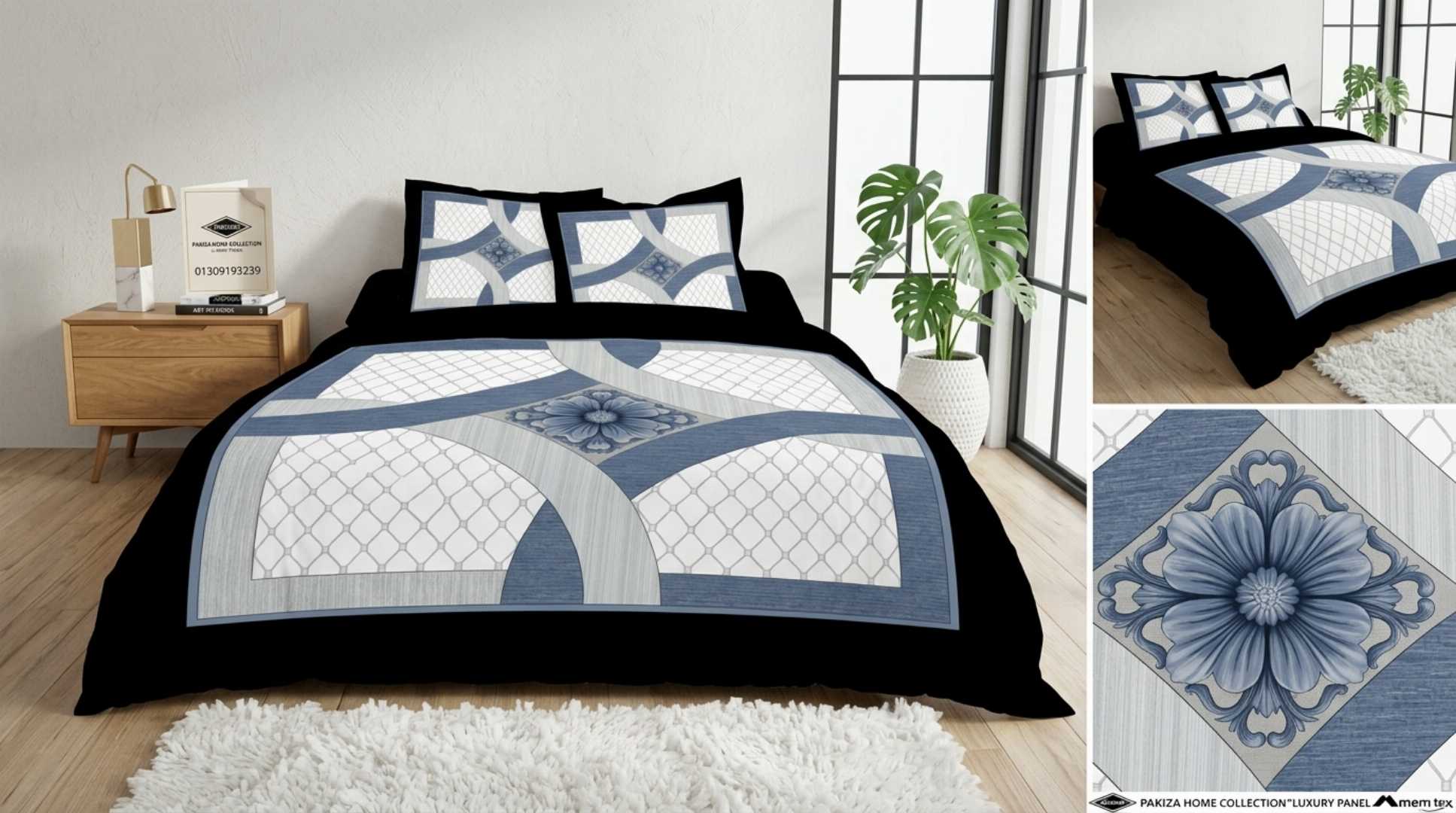 <meta name="title" content="King Size 3D Floral Cotton Bed Sheet Set | Luxury Bed Sheet Bangladesh">

<meta name="description" content="Premium quality king size 3D floral printed bed sheet made wi