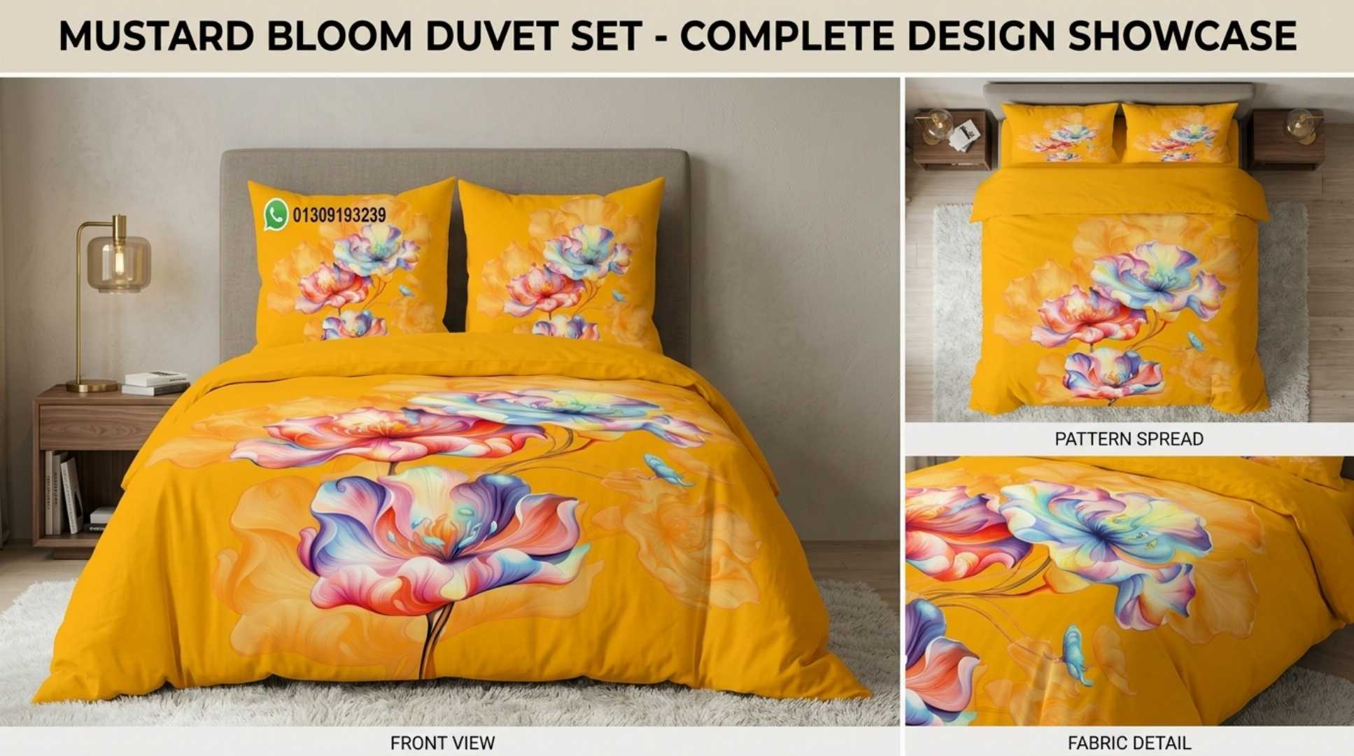 <meta name="title" content="King Size 3D Floral Cotton Bed Sheet Set | Luxury Bed Sheet Bangladesh">
<meta name="description" content="Premium quality king size 3D floral printed bed sheet made wi