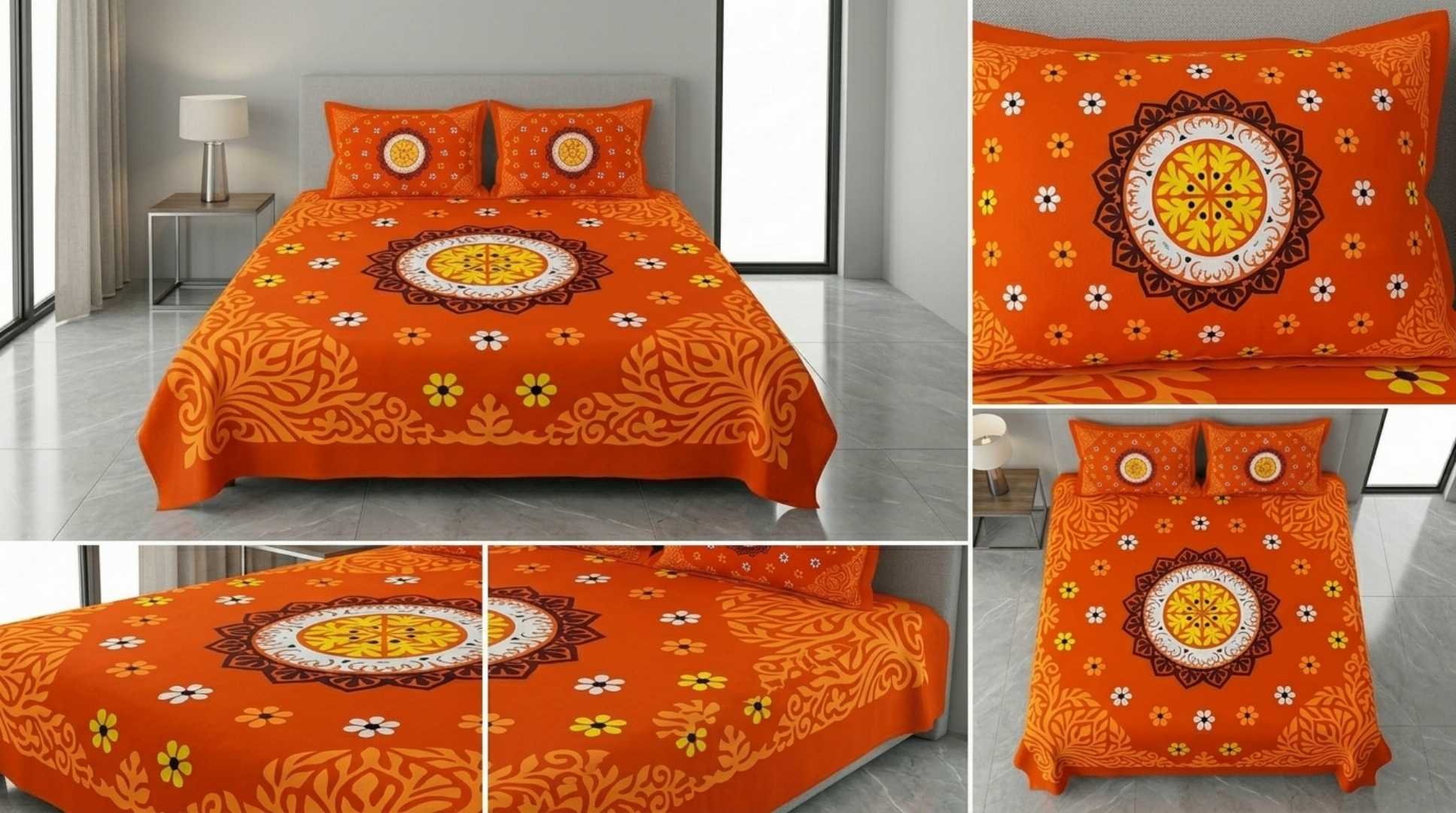 #LuxuryBedsheet #KingSizeBedsheet #PremiumBedsheet #HomeDecor #BedsheetBD