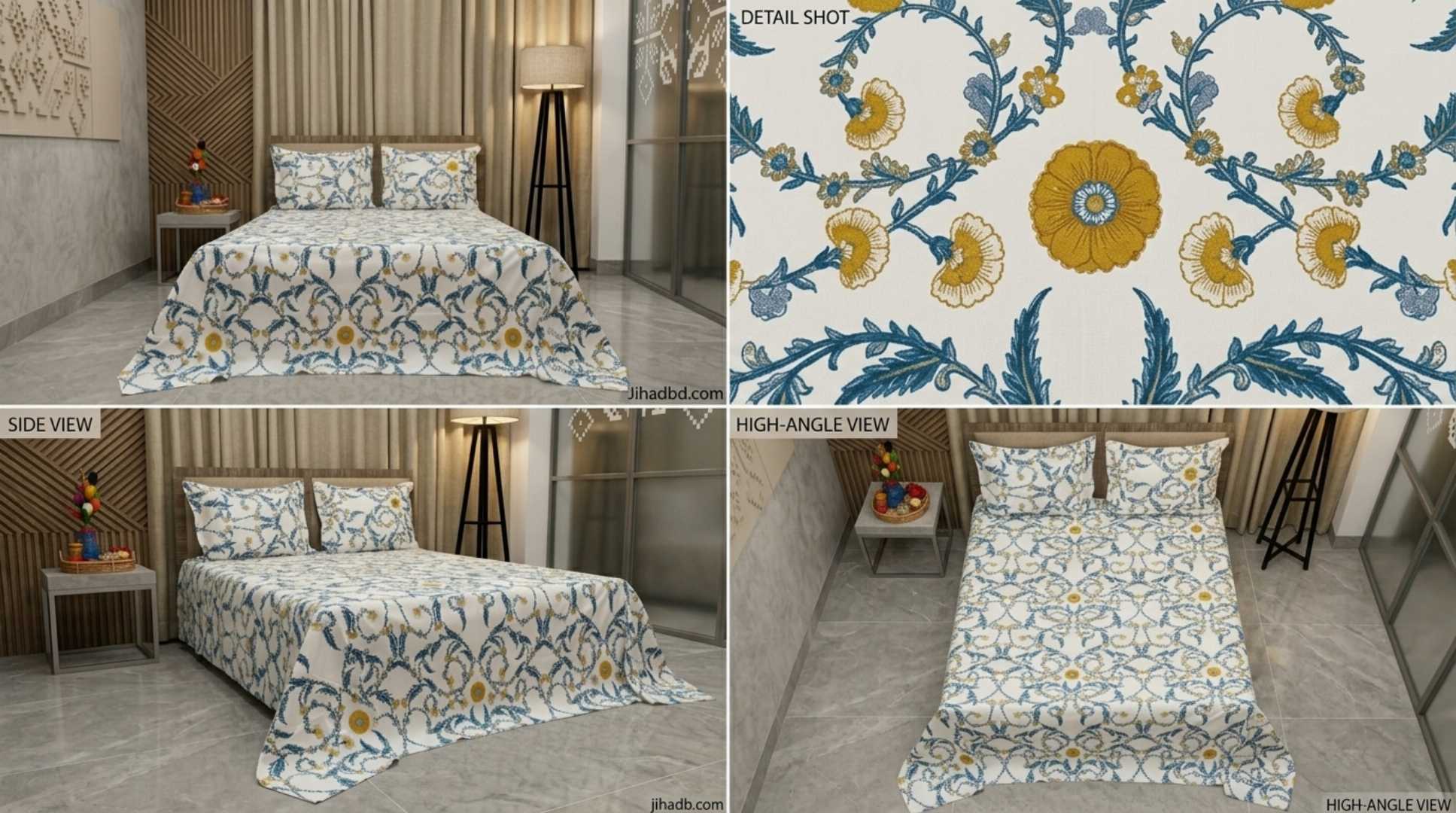 100%,Cotton,Twill,Bed,Sheet