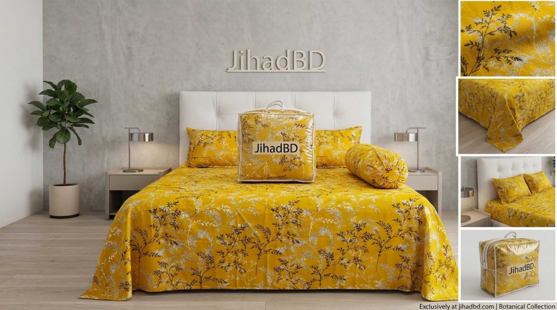 5 piece comforter set, twill cotton comforter, cotton comforter Bangladesh, premium comforter set, winter comforter, king size comforter, 100% cotton comforter, 3kg comforter, 7x8 feet comforter, কটন কমফোর্টার, টুইল কটন কমফোর্টার, ৫ পিস কমফোর্টার সেট, প্রিমিয়াম কমফোর্টার, শীতের কমফোর্টার, কিং সাইজ কমফোর্টার, JihadBD