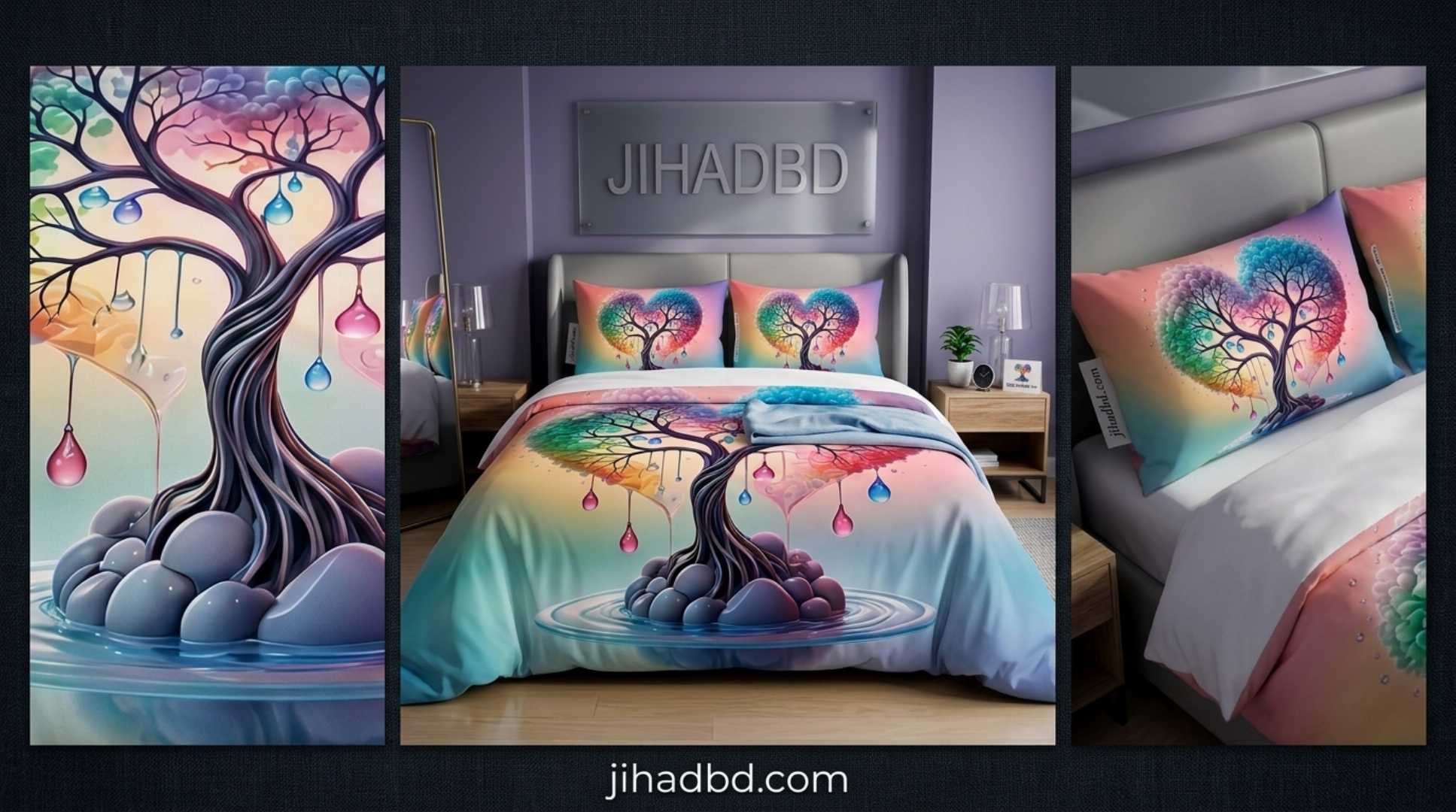 HomeTex bedsheet, HomeTex cotton bedsheet, 100% cotton bedsheet, 3D digital printed bedsheet, premium bedsheet Bangladesh, king size bedsheet, 7.5x8 feet bedsheet, cotton bedsheet Bangladesh, double bed bedsheet, 3D printed bed sheet, হোমটেক্স বেডশীট, ১০০% কটন বেডশীট, 3D ডিজিটাল প্রিন্টেড বেডশীট, কিং সাইজ বেডশীট, প্রিমিয়াম বেডশীট, JihadBD