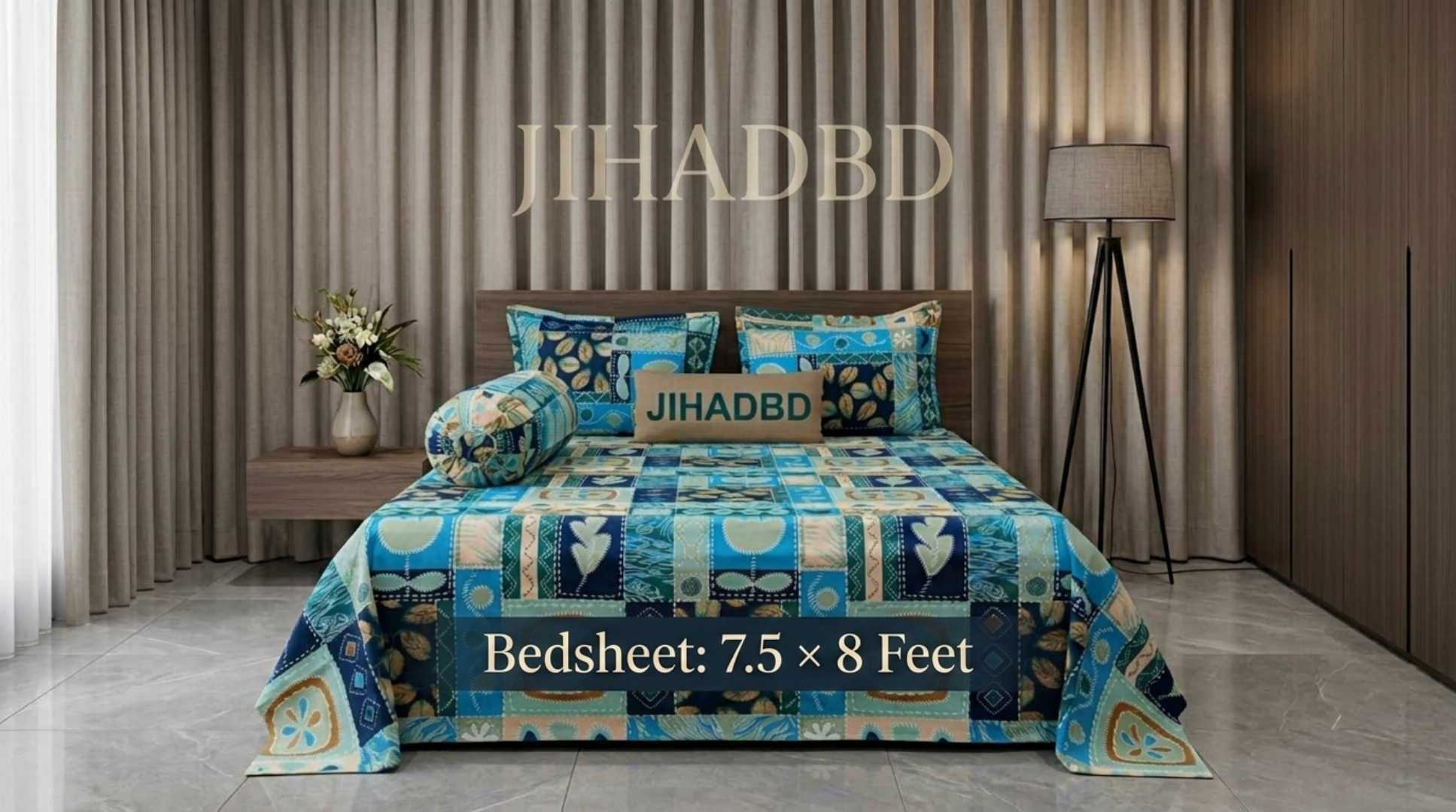 100% Cotton Twill Bedsheet, Cotton Twill Bedsheet Bangladesh, King Size Bedsheet, Cotton Bedsheet, Premium Bedsheet, Double Bed Bedsheet, 7.5x8 Feet Bedsheet, Twill Bedsheet Online, Bedsheet Bangladesh, Cotton Bedsheet Bangladesh, কটন টুইল বেডশীট, কটন বেডশীট, কিং সাইজ বেডশীট, সুতি বেডশীট, বেডশীট অনলাইন