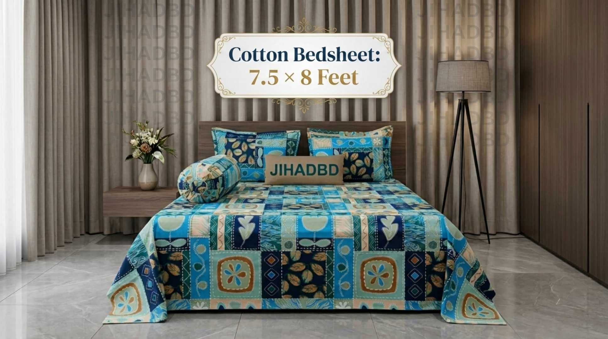 100% Cotton Twill Bedsheet, Cotton Twill Bedsheet Bangladesh, King Size Bedsheet, Cotton Bedsheet, Premium Bedsheet, Double Bed Bedsheet, 7.5x8 Feet Bedsheet, Twill Bedsheet Online, Bedsheet Bangladesh, Cotton Bedsheet Bangladesh, কটন টুইল বেডশীট, কটন বেডশীট, কিং সাইজ বেডশীট, সুতি বেডশীট, বেডশীট অনলাইন