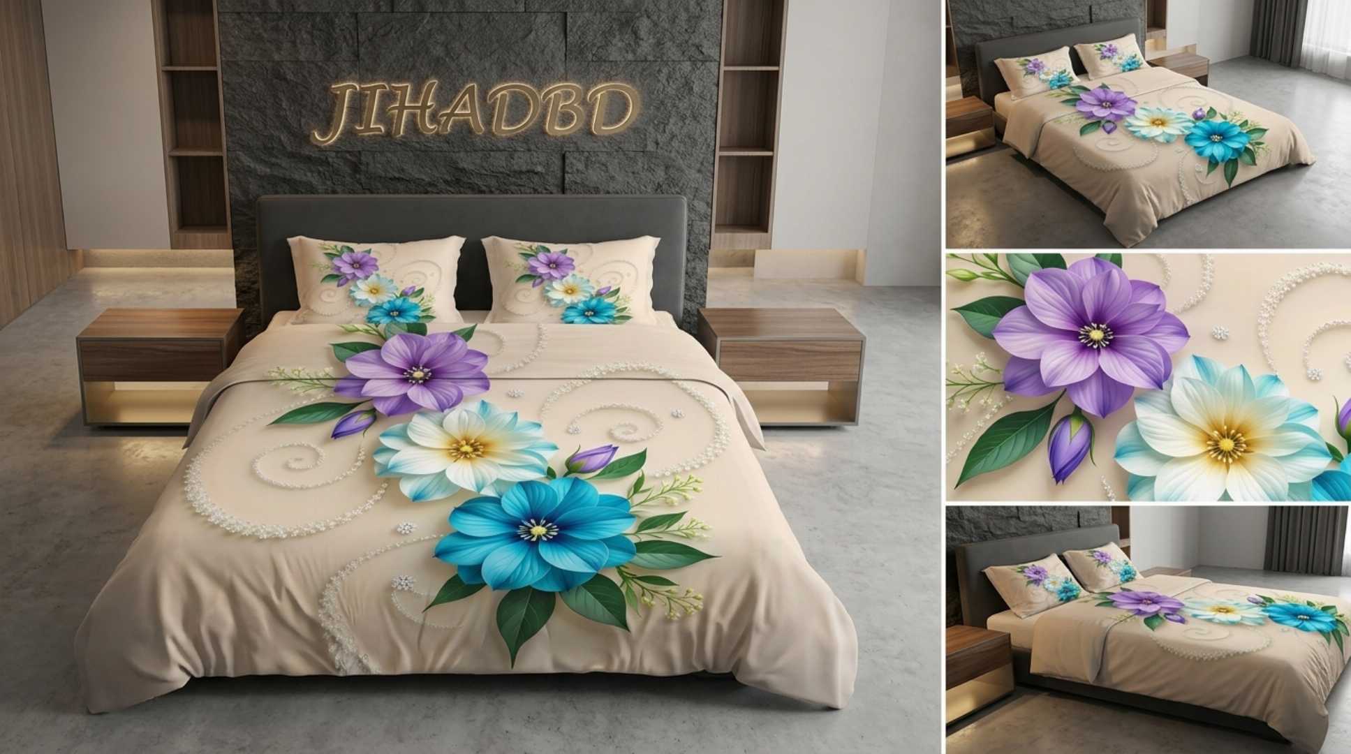 Hometex, Hometex Bedsheet, Premium Bedsheet, Cotton Bedsheet, 100% Cotton, 3D Bedsheet, Digital Printed Bedsheet, 3D Digital Print, Cotton Bed Sheet, Premium Cotton, Printed Bedsheet, Stylish Bedsheet, Luxury Bedsheet, Soft Cotton Bedsheet, Bedroom Bedsheet, King Size Bedsheet, Queen Size Bedsheet, Home Textile, Bedsheet Bangladesh, Online Bedsheet, বেডশীট, কটন বেডশীট, প্রিমিয়াম বেডশীট, ৩ডি বেডশীট, ডিজিটাল প্রিন্টেড বেডশীট, কটন বেডশীট বাংলাদেশ, Hometex বাংলাদেশ